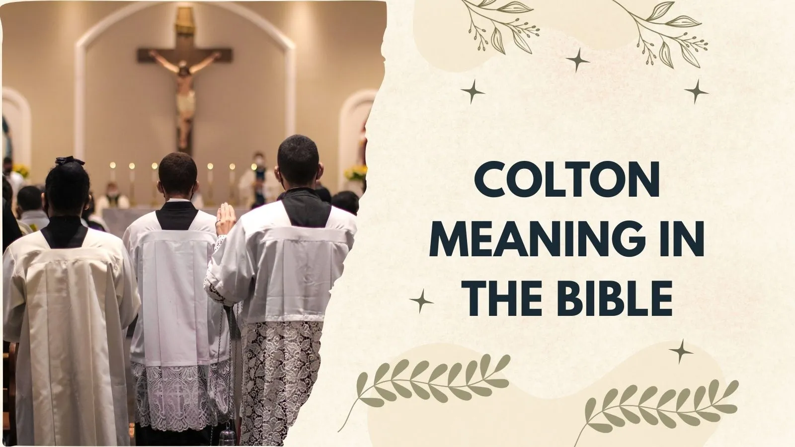 Colton Meaning in the Bible