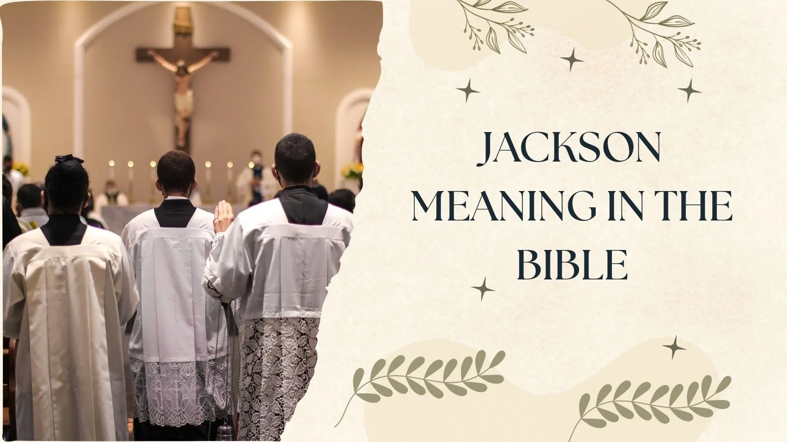 Jackson Meaning in the Bible