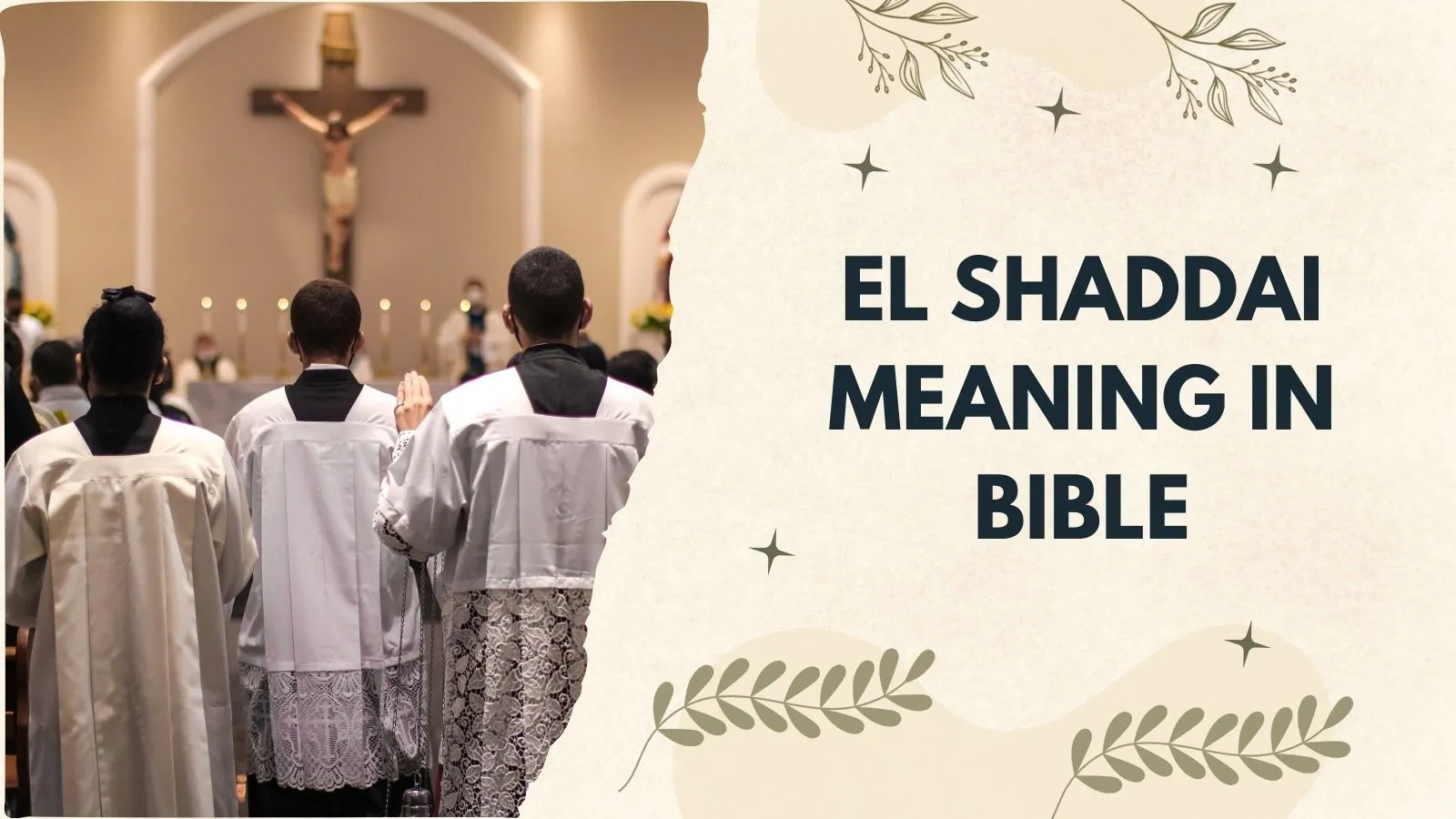 El Shaddai Meaning in Bible