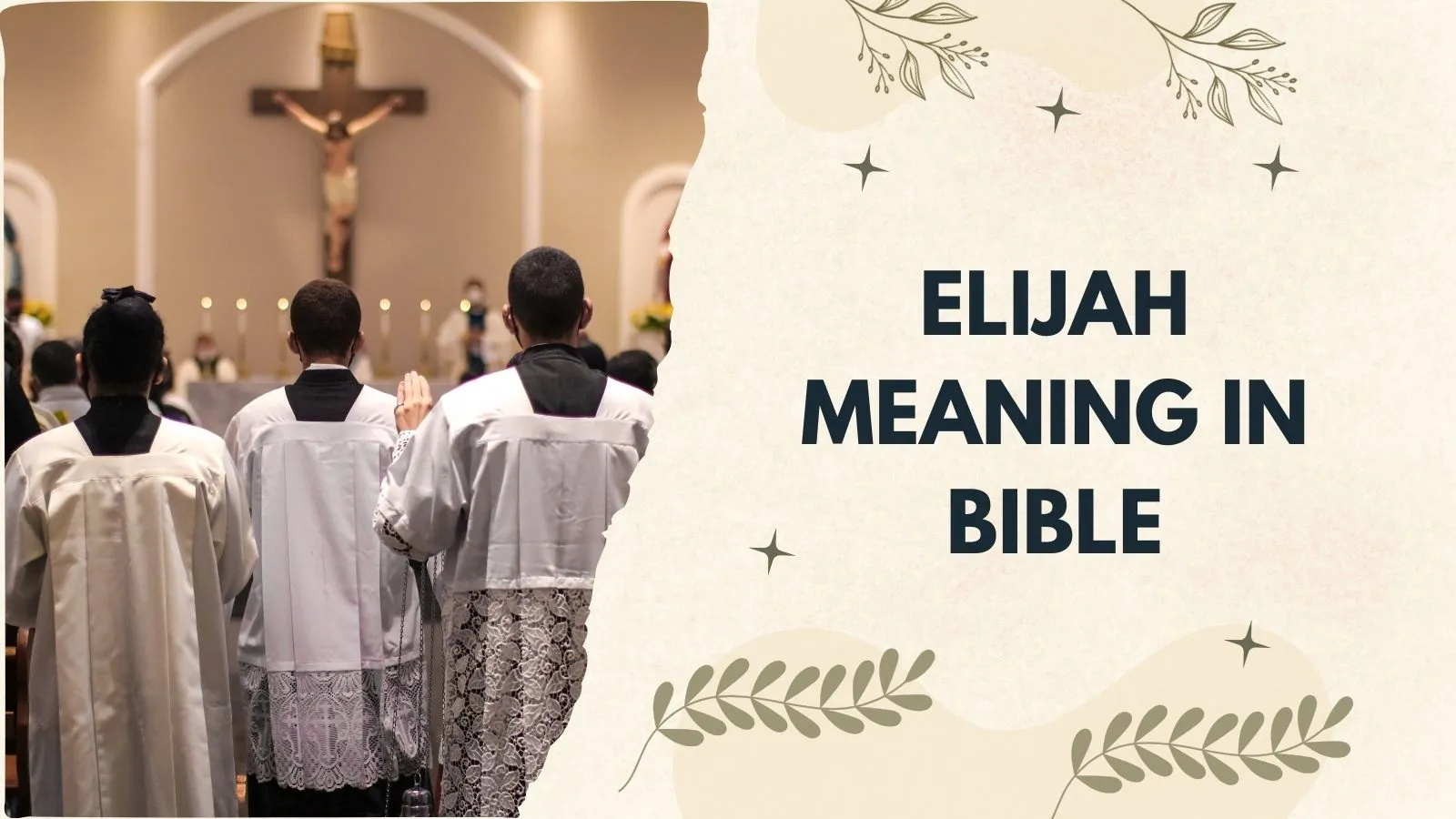 Elijah Meaning in Bible