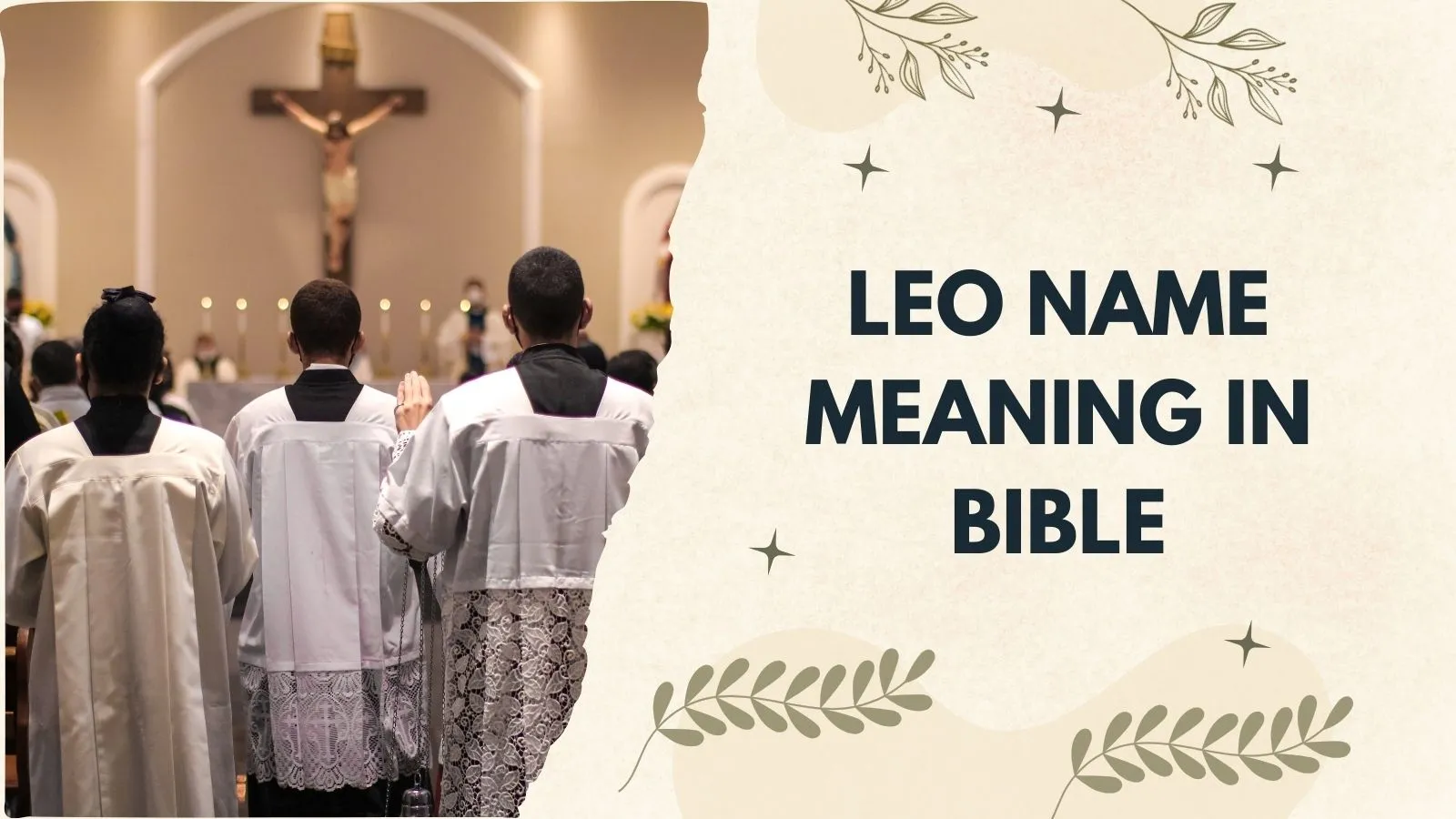 Leo Name Meaning in Bible