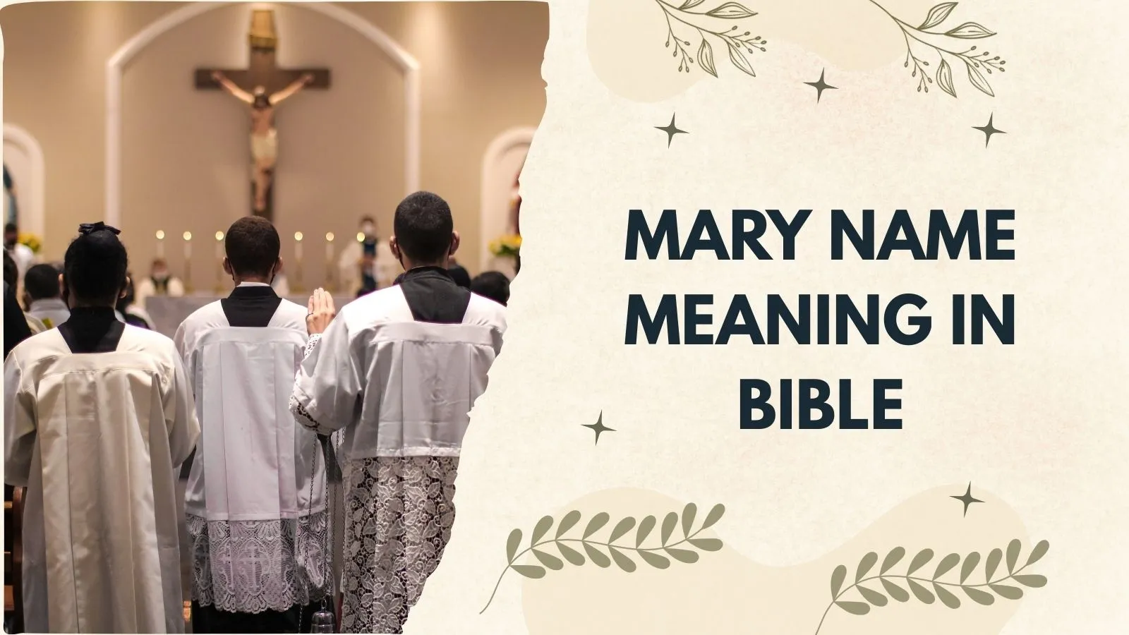 Mary Name Meaning in Bible
