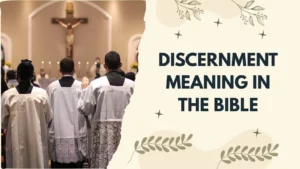 Discernment Meaning in the Bible