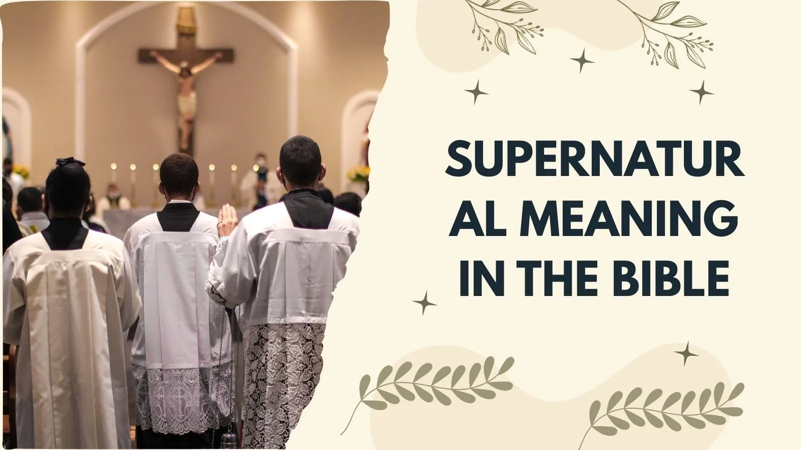 Supernatural Meaning in the Bible