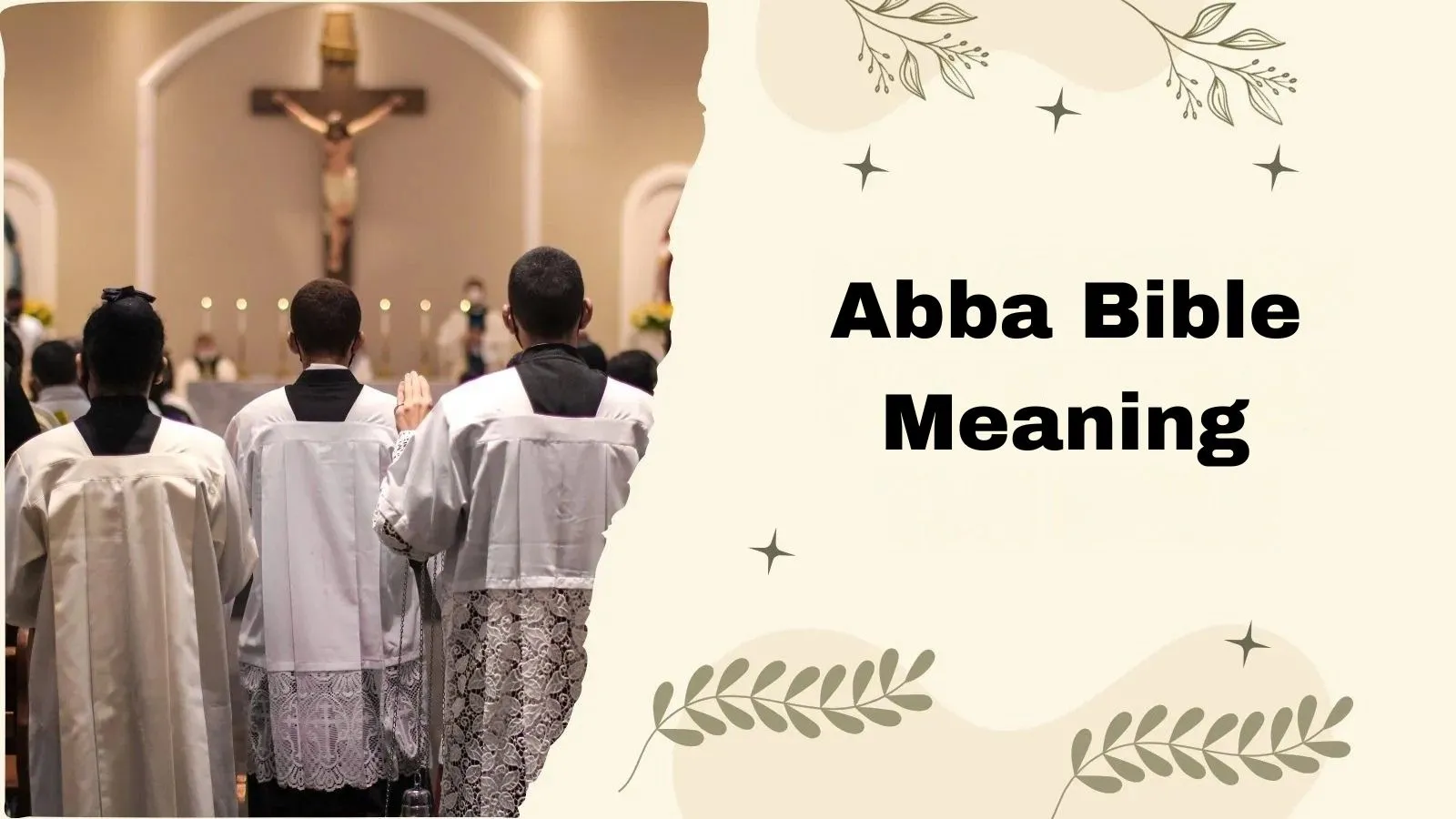 Abba Bible Meaning