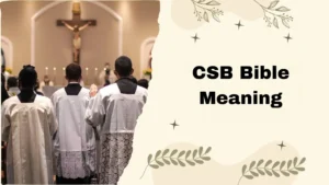 CSB Bible Meaning
