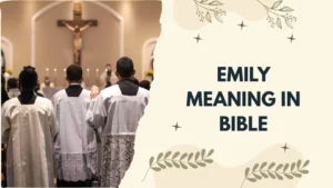 Emily Meaning in Bible