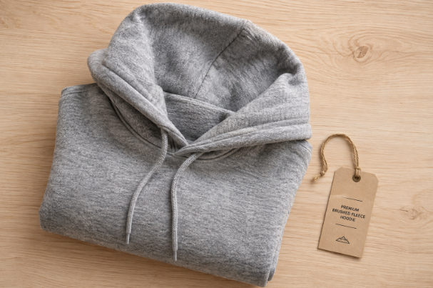 Layered concert outfit with a hoodie, tee, and comfortable sneakers ready for a show
